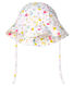 Baby-Sonnenhut aus Popeline mit Blumenmuster für Mädchen