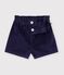 Baby-Shorts aus einfarbigem Fein-Cord SOIR