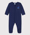 Blauer Strampler aus Baumwolle blau CHALOUPE