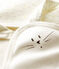 Box mit Badetuch und Baby-Kuscheltier aus Frottee und Bio-Baumwolle weiss MARSHMALLOW/weiss MULTICO