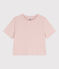 Damen-T-Shirt LE BOXY aus Baumwolle rosa SALINE