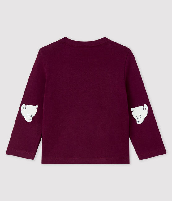 Baby-T-Shirt für Jungen violett CEPAGE
