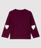 Baby-T-Shirt für Jungen violett CEPAGE
