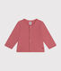 Baby-Cardigan aus Molton