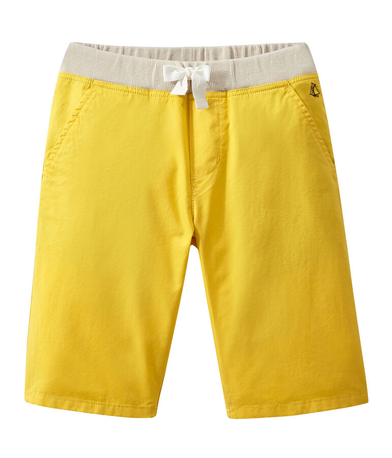 Jungen-Shorts gelb Ble