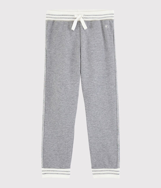 Kinder-Sporthose für Mädchen grau SUBWAY CHINE