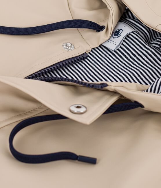 Ikonische Regenjacke Damen/Herren beige SANDER