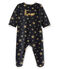Baby-Strampler aus Nicki für Mädchen grau CAPECOD/gelb OR
