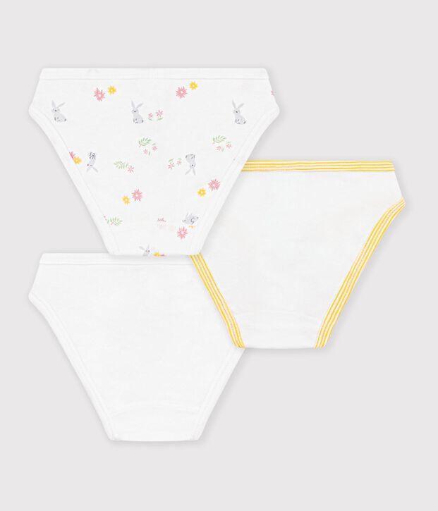 Lot de 3 culottes en coton vielfarbig