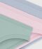 Set Kinder-Slips aus einfarbiger Baumwolle vielfarbig