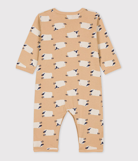Fußloser Baby-Strampler aus Baumwolle mit Schafmotiv TRENCH/ MULTICO