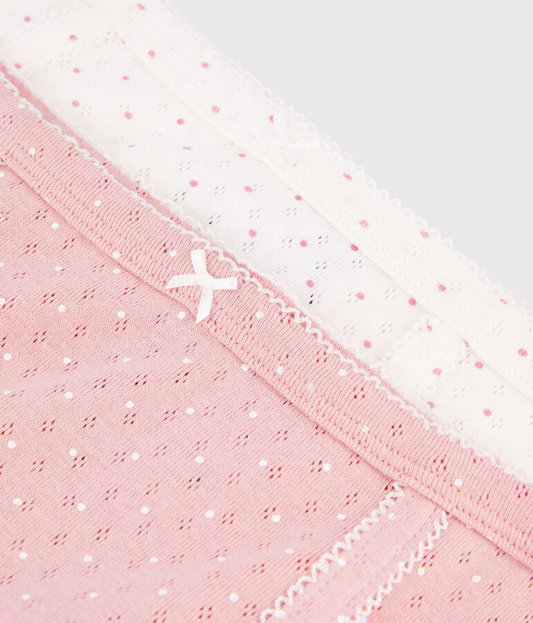 Set aus 2 hoch ausgeschnittenen Damenslips vielfarbig