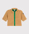 Baby-Jacke aus Sherpa beige FACILE
