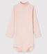 Langärmeliger Baby-Body mit Rollkragen