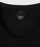Damen-T-Shirt, leichter Rippstrick schwarz NOIR