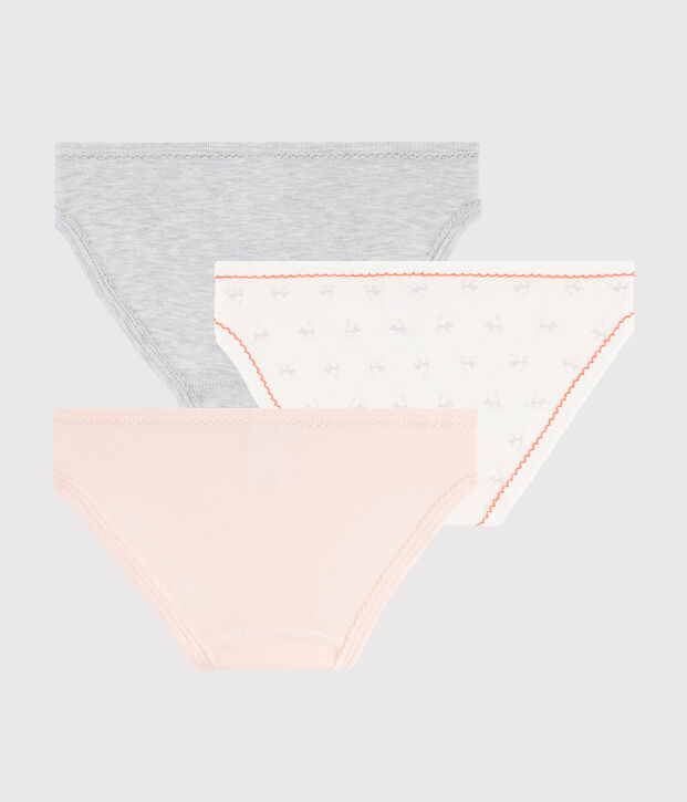 Set mit 3 Unterhosen mit Katzen-Print f&uuml;r kleine M&auml;dchen vielfarbig