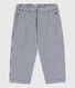 Baby-Hose aus gestreiftem Canvas