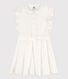 Ärmelloses Kinder-Kleid aus Seersucker für Mädchen