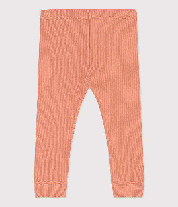 Baby-Leggings aus Baumwolle rosa