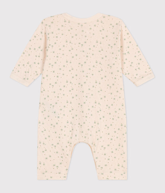 Baby-Overall aus Baumwolle mit kleinen Sternen.  weiss AVALANCHE/ MULTICO
