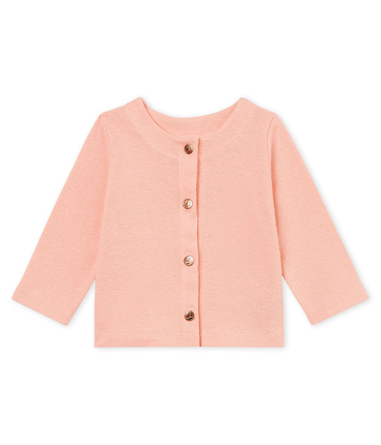 Baby-cardigan aus baumwolle/leinen m&auml;dchen ROSAKO