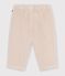Baby-Hose aus einfarbigem Feincord naturfarben