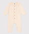 Langer Baby-Overall aus Strick naturfarben AVALANCHE
