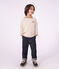 Lang&auml;rmeliges Kinder-T-Shirt mit Streifen beige/naturfarben/beige