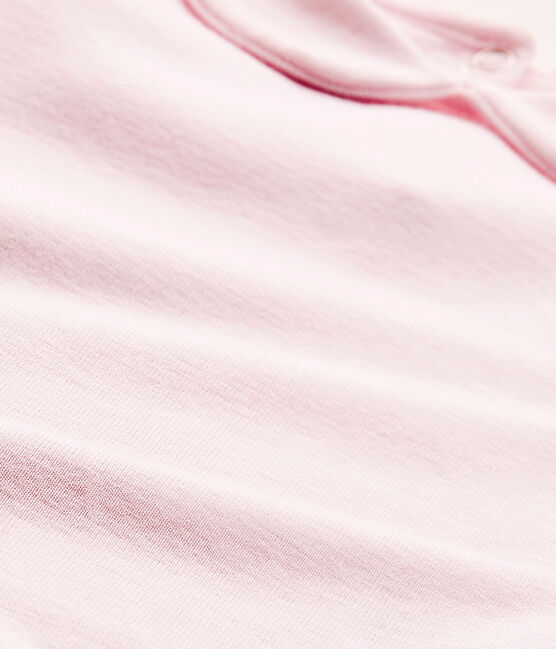 Baby-Mädchen-Body mit Kragen rosa Vienne