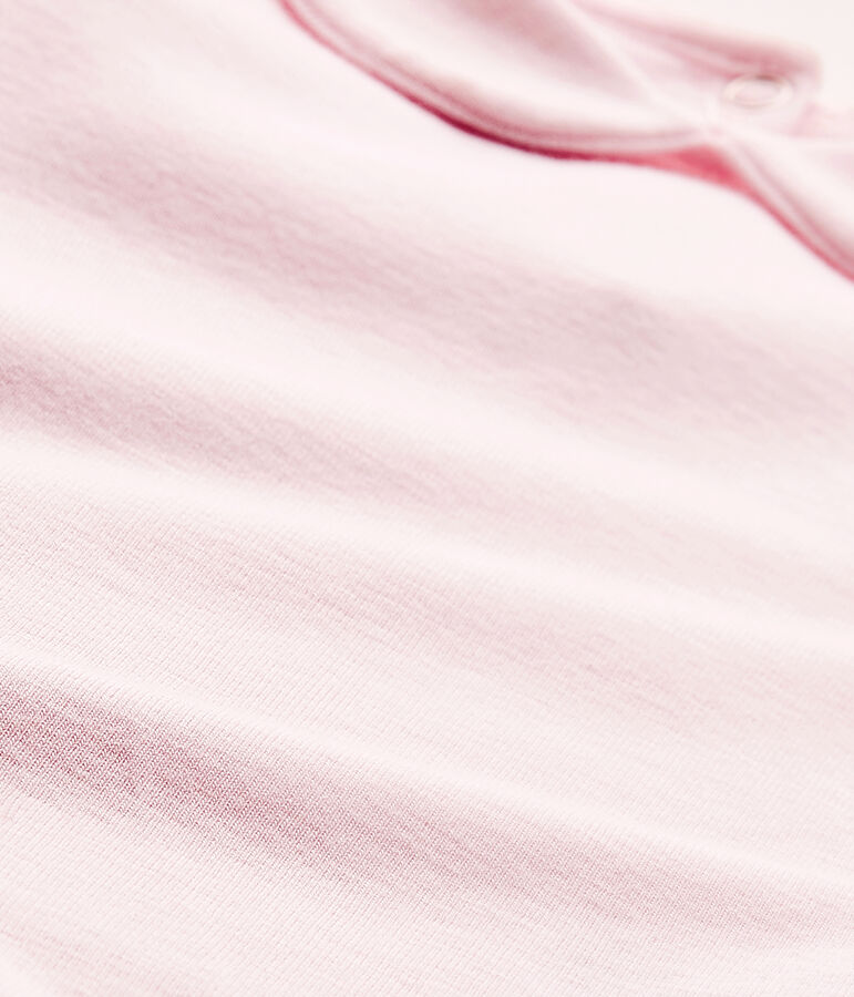 Baby-M&auml;dchen-Body mit Kragen rosa Vienne