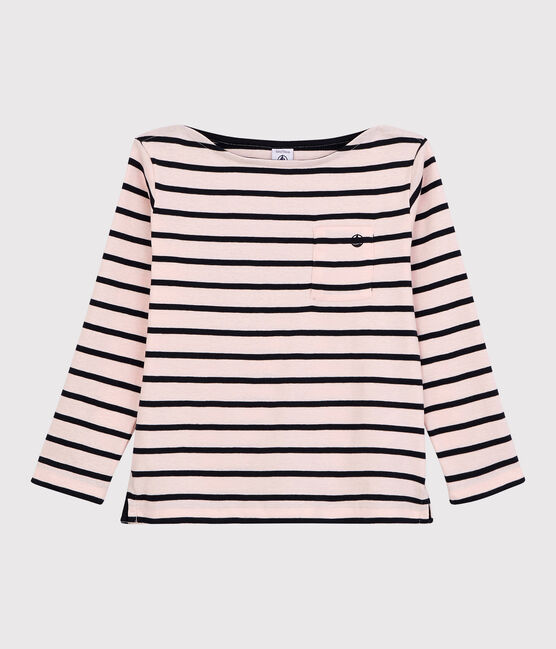 Kinder-T-Shirt aus Baumwolle Mädchen – Jungen rosa MINOIS