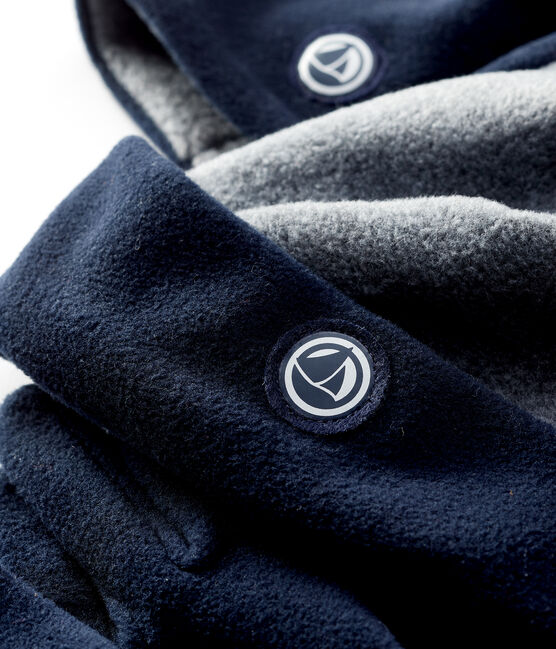 Fleece-Set für Kinder grau SUBWAY/blau SMOKING
