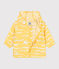 Baby-Windjacke mit UV-Schutz aus Polyester mit Haimotiven gelb ORGE/weiss MARSHMALLOW