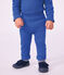 Baby-Leggings aus einfarbiger Baumwolle blau