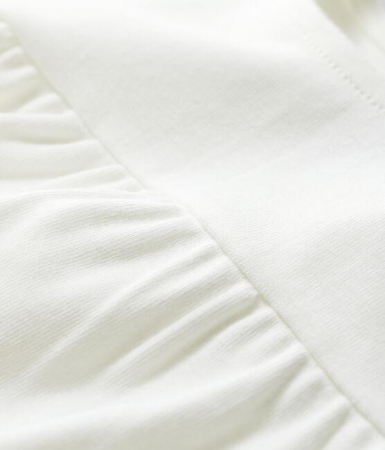 Baby-Bluse aus Baumwolle weiss MARSHMALLOW