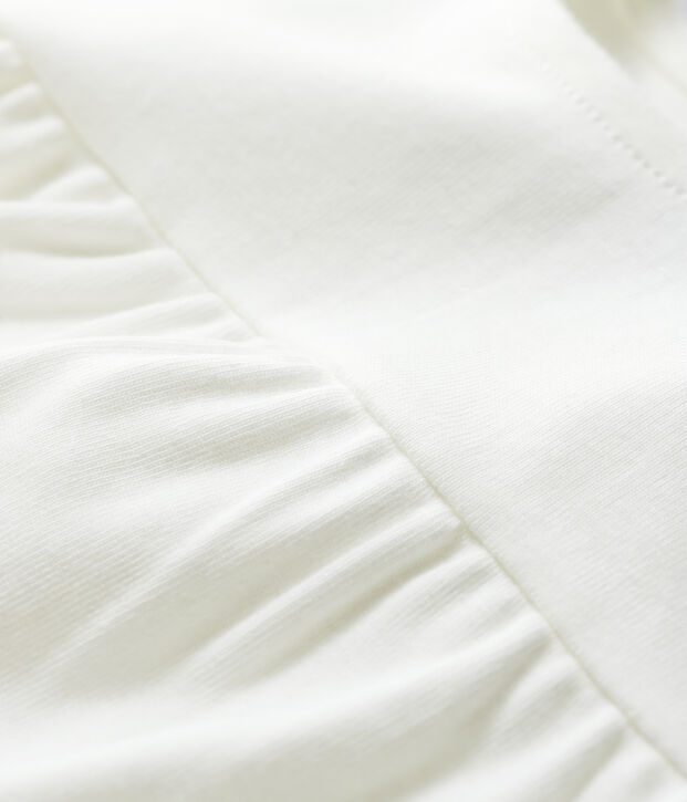 Baby-Bluse aus Baumwolle weiss