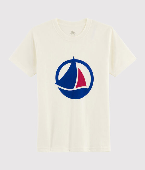Damen-T-Shirt Made in France weiss MARSHMALLOW