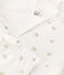 Baby-Set aus bedruckter Baumwolle weiss MARSHMALLOW/weiss MULTICO