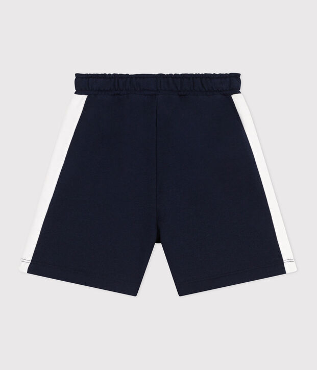 Kinder-Bermudashorts aus einfarbiger Baumwolle SMOKING