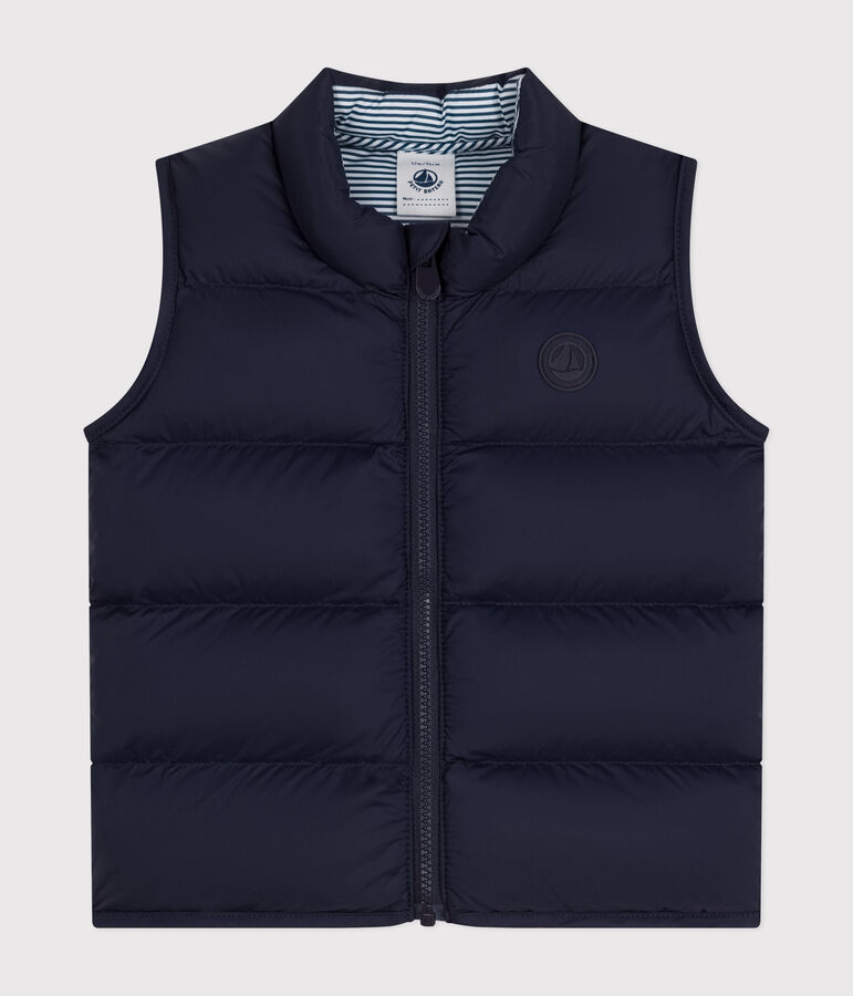 Baby Steppweste blau