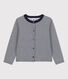 Cardigan aus Doppeljersey Kinder Mädchen