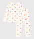 Kinderpyjama aus Nicki mit Herzmotiv für Mädchen
