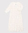 Bedruckter Kombi-Overall aus Baumwolle weiss MARSHMALLOW/weiss MULTICO