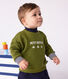Baby-Sweatshirt aus Baumwolle mit Petit Bateau Vintage-Motiv