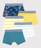 Set mit 5 Boxershorts mit Dschungel-Print für kleine Jungen variante 1