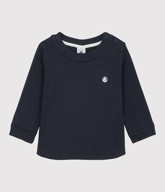 Baby-T-Shirt aus Baumwolle blau SMOKING