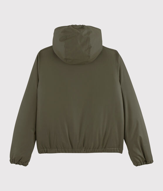 Winter-Regenjacke aus recyceltem Material für Damen braun LITOP