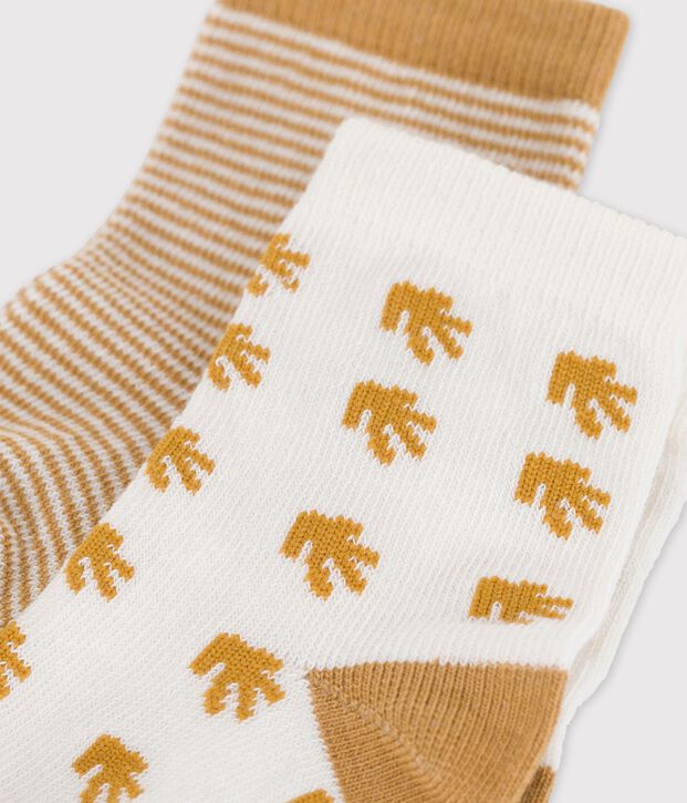 2er-Set Babysocken vielfarbig