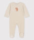 Baby-Strampler aus Nicki mit Eulenmotiv
