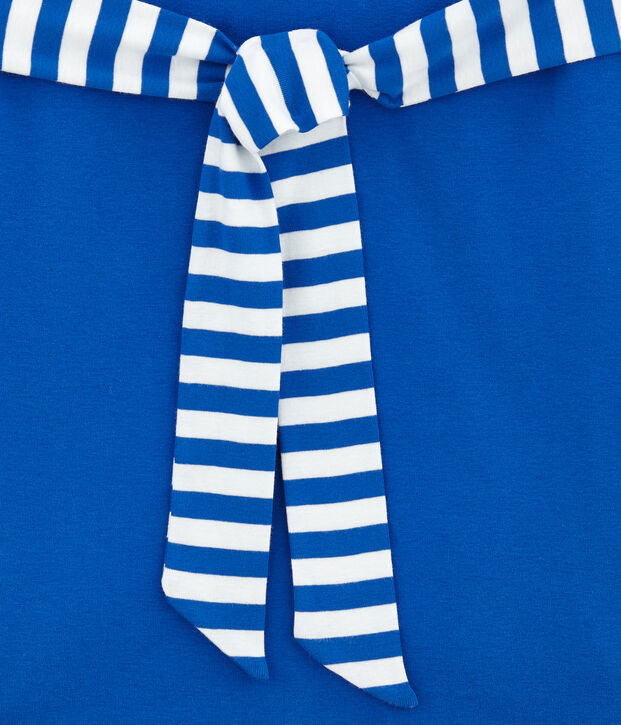 Damen-strandkleid blau